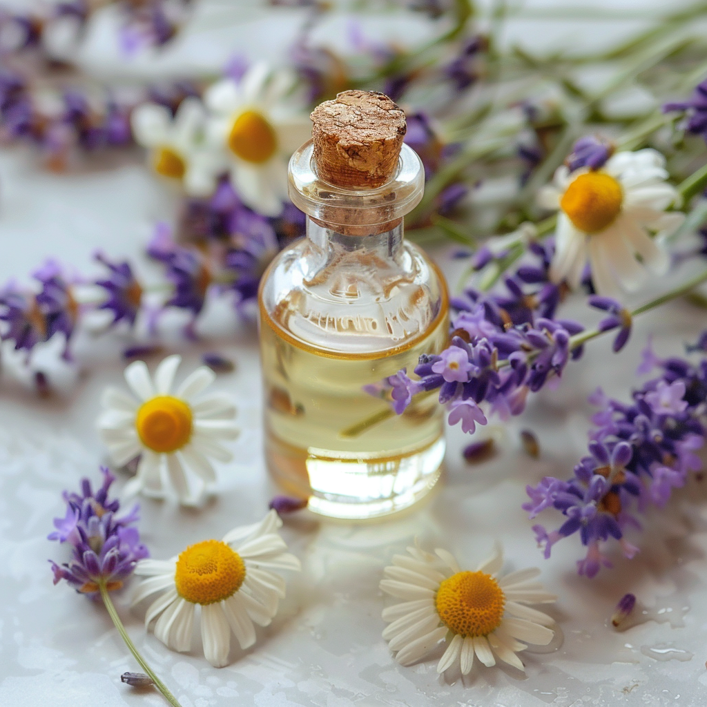 GROUNDING — Lavender · Chamomile