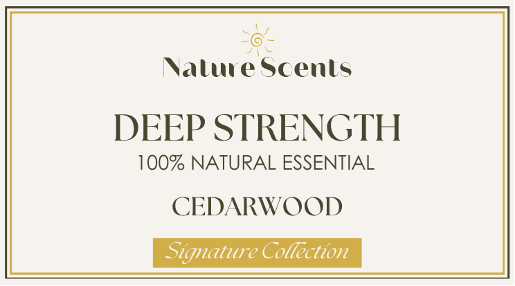 DEEP STRENGTH – 100% Cedarwood