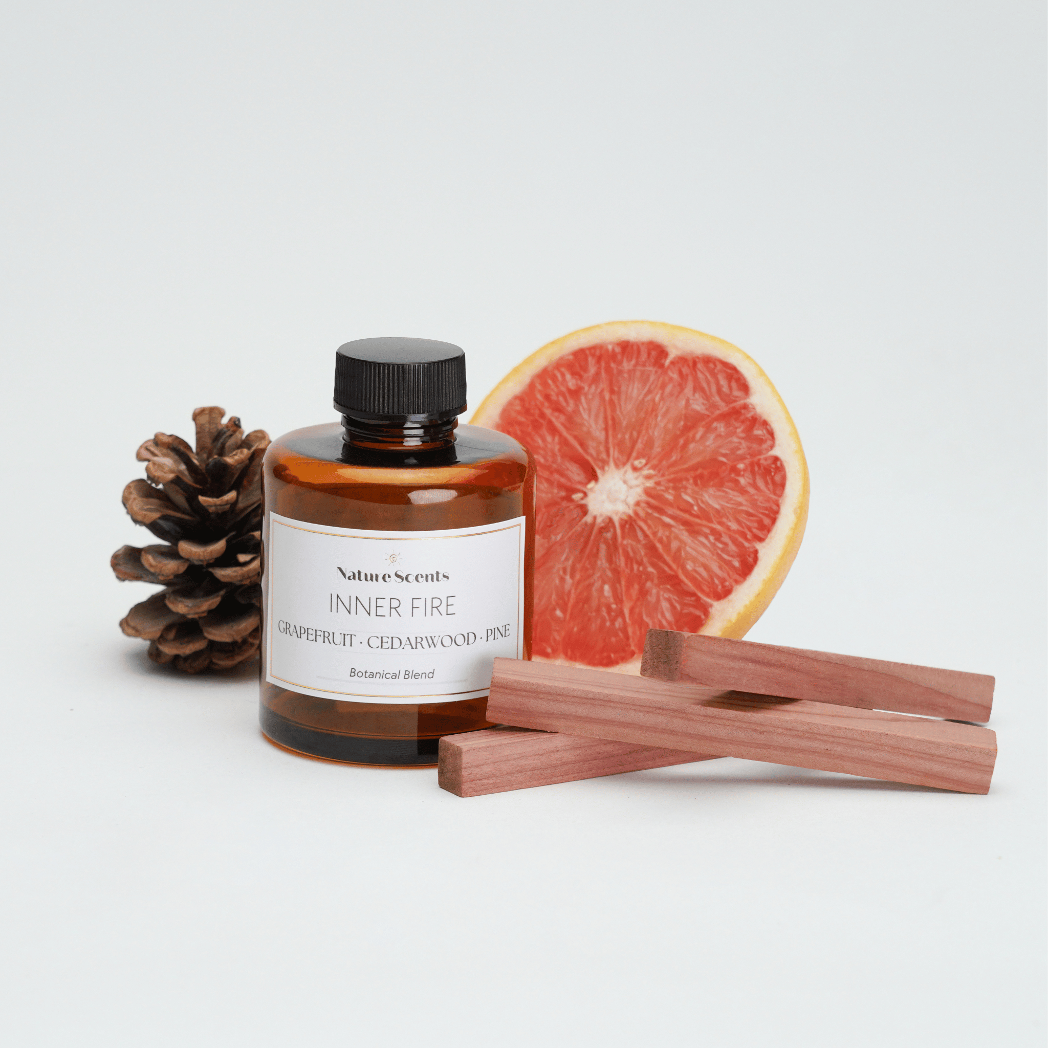 INNER FIRE — Grapefruit · Cedarwood · Pine